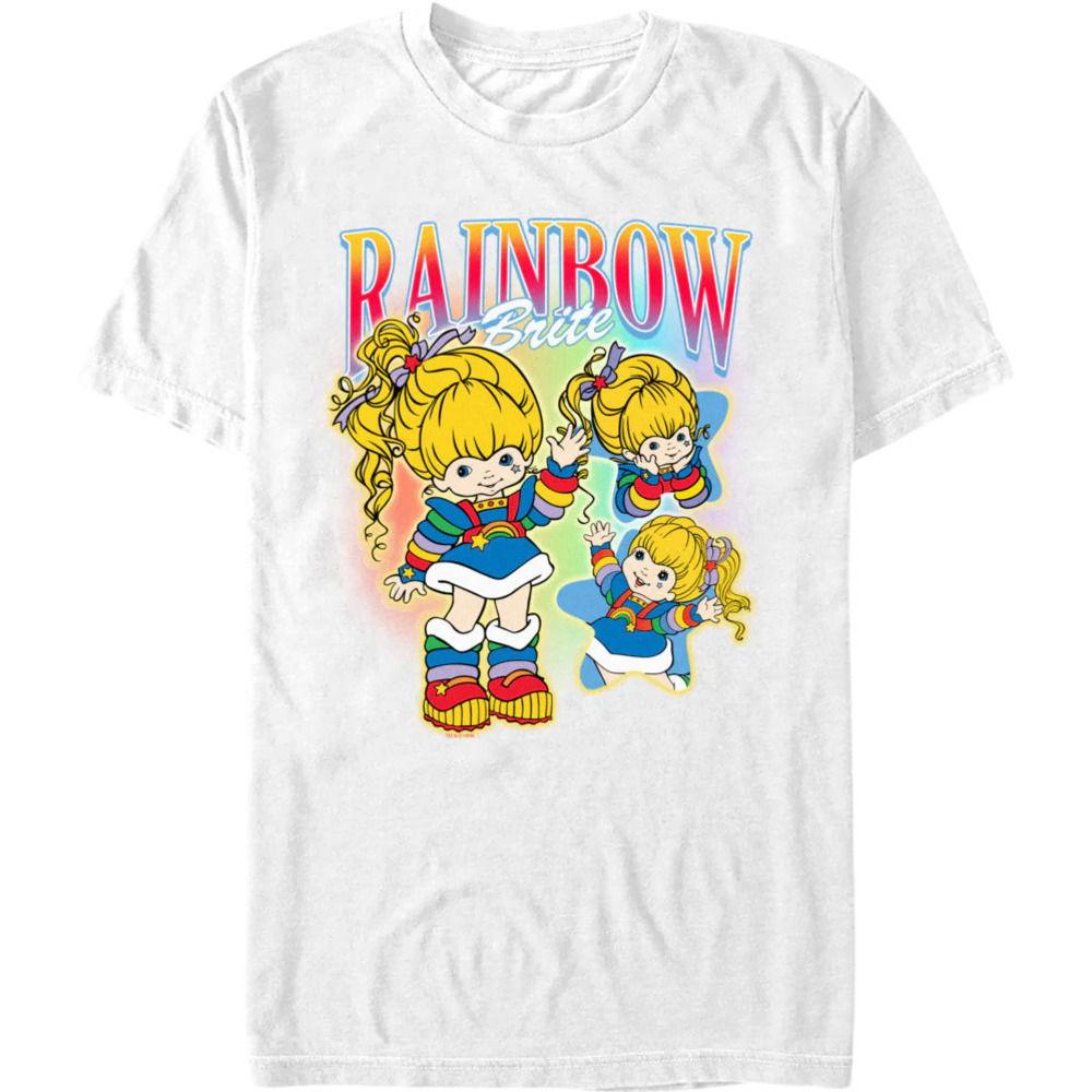 Colorful Collage Rainbow Brite Tshirt